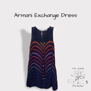 Armani Exchange Multicolored Dress Size P 0
